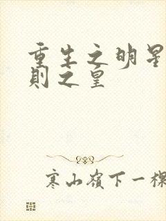 重生之明星潜规则之皇