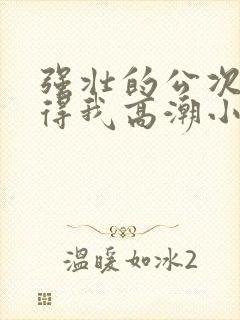 强壮的公次次弄得我高潮小说