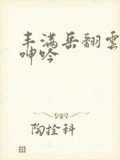 丰满岳翻云覆雨呻吟封面