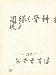 因缘(骨科 校园)