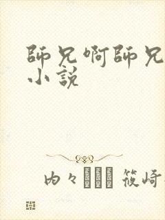 师兄啊师兄原著小说