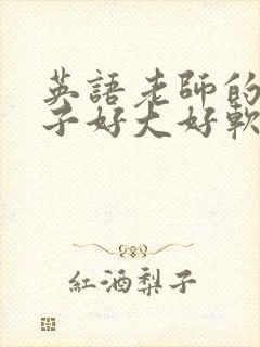 英语老师的小兔子好大好软水