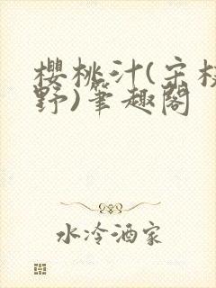 樱桃汁(宋枝江野)笔趣阁