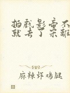 拍戏影帝不小心就去了宋离