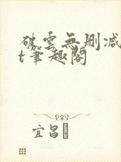 破云无删减txt笔趣阁