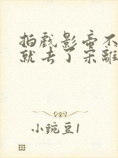 拍戏影帝不小心就去了宋离