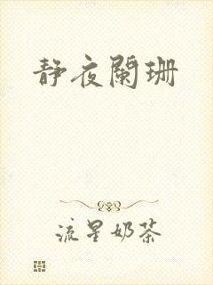 静夜阑珊