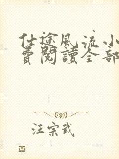 仕途风流小说免费阅读全部章节