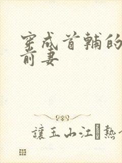 穿成首辅的炮灰前妻