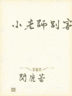 小老师别害羞封面