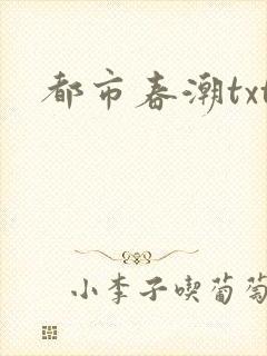 都市春潮txt
