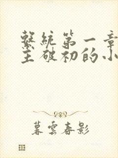 系统第一章给宿主破初的小说封面