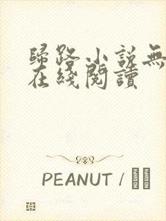 归路小说无删减在线阅读