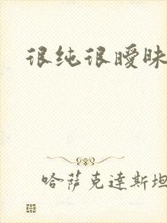 很纯很暧昧小说