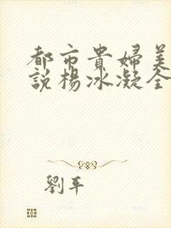 都市贵妇美腿小说杨冰凝全文阅读