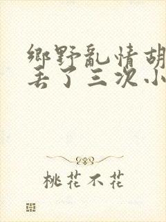 乡野乱情胡秀英丢了三次小说