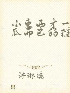 小东西才一根黄瓜而已的推荐书