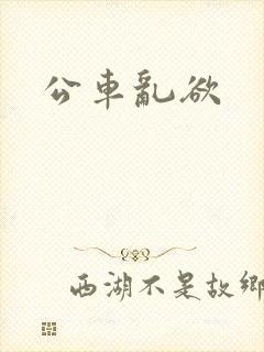 公车乱欲