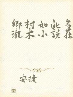 乡村如此多娇玲珑木小说在线阅读