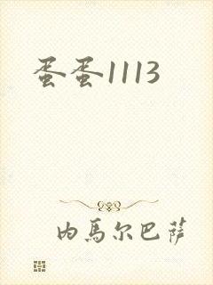 蛋蛋1113