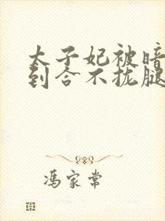 太子妃被暗卫C到合不拢腿