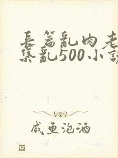 长篇乱肉老师合集乱500小说