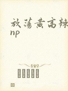 放荡黄高辣h文np封面