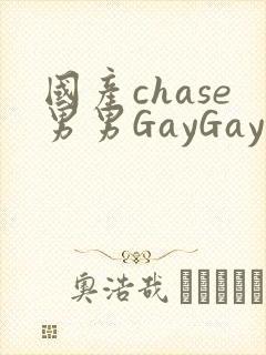 国产chase男男GayGay