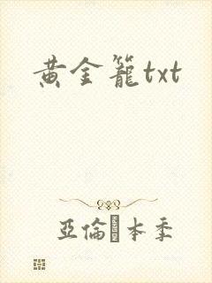 黄金笼txt