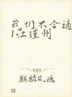 我们不合适1v1江瑾州