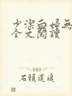 少洁白妇无删减全文阅读