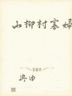 山柳村寡妇情史封面