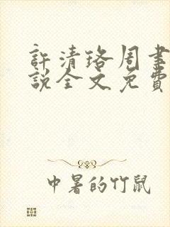 许清珞周聿衡小说全文免费阅读