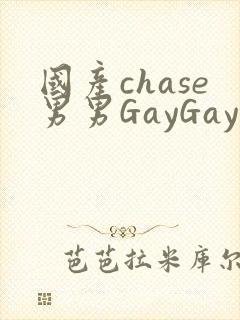国产chase男男GayGay