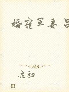 婚宠军妻 吕颜封面