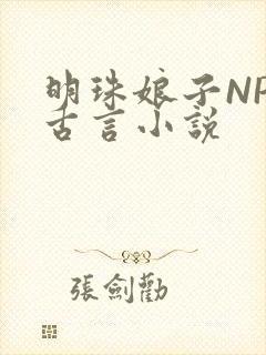 明珠娘子NPC古言小说