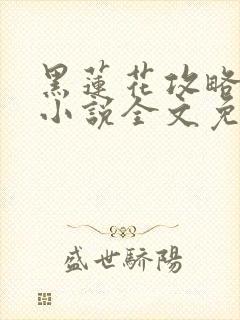 黑莲花攻略手册小说全文免费阅读笔趣阁