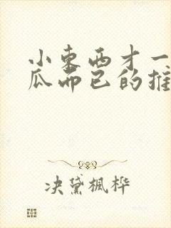 小东西才一根黄瓜而已的推荐书封面