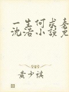 一生何求秦菲雪沈浩小说免费阅读全文笔趣阁