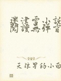 迷津雪小说免费阅读无弹窗