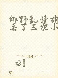 乡野乱情胡秀英丢了三次小说