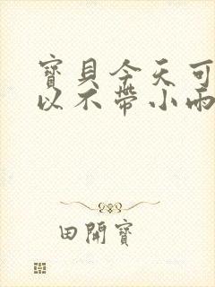 宝贝今天可不可以不带小雨伞