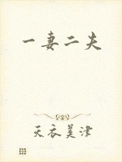 一妻二夫