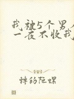 我被5个男人躁一夜不收我怎么办封面