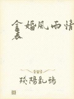 金婚风雨情演员表