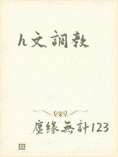 h文调教