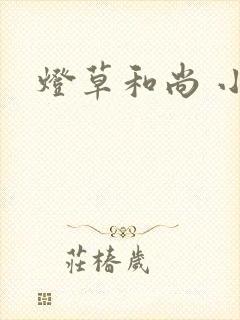 灯草和尚 小说封面