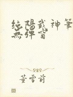 纯阳武神笔趣阁无弹窗