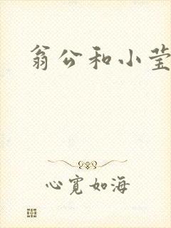 翁公和小莹