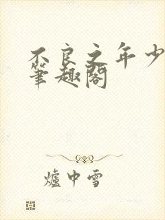 不良之年少轻狂笔趣阁